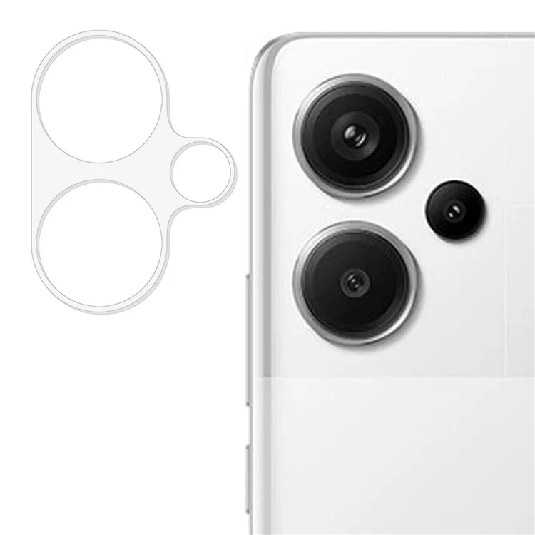 Pour Xiaomi Redmi Note 13 Pro+ 5G 3D Arc Edge Camera Lens Film Corning Gorilla Glass Lens Protector