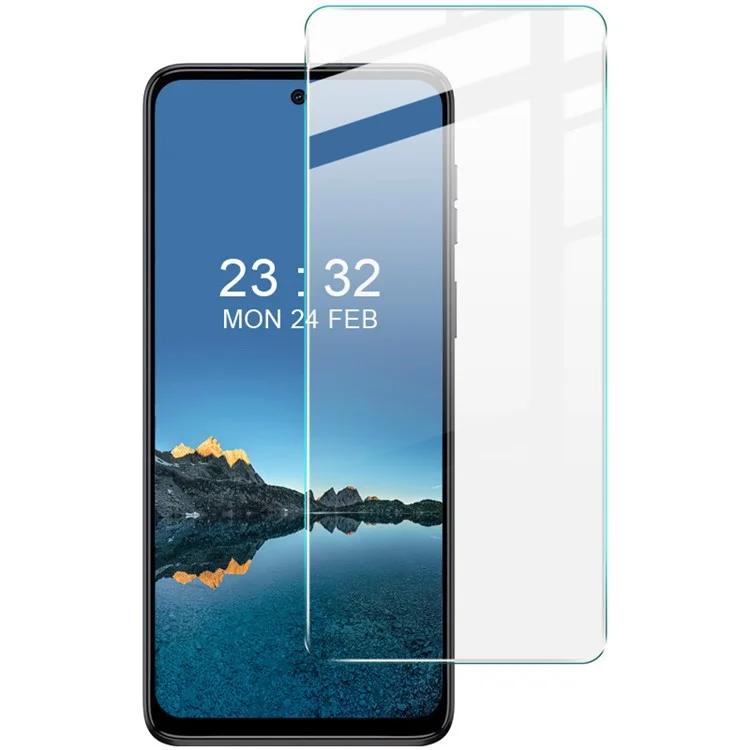 IMAK H Series For Motorola Moto G54 5G HD Clear Tempered Glass Screen Protector Dustproof Screen Film