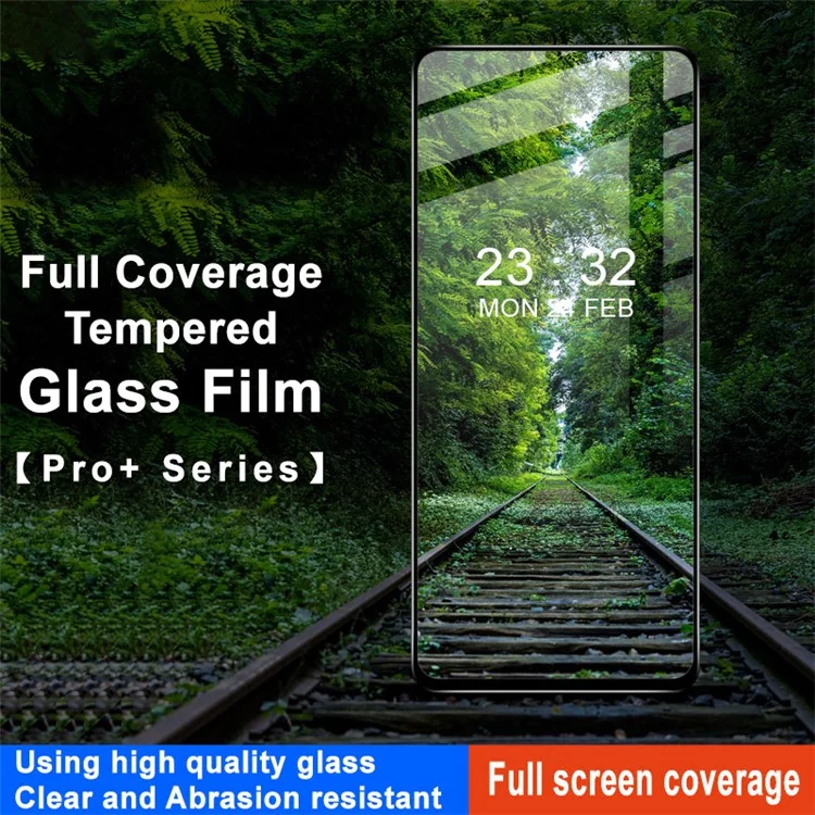 IMAK Pro+ Series For Motorola Moto G54 5G Screen Protector Tempered Glass Full Cover Protective Film