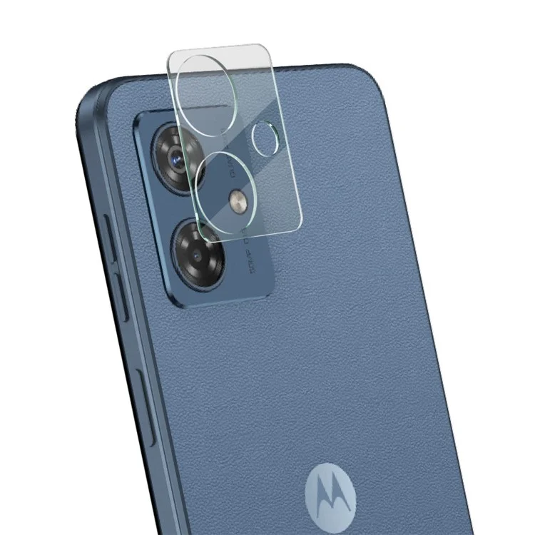 IMAK for Motorola Moto G54 5G Camera Lens Protector Integrated Tempered Glass Lens Film + Acrylic Lens Cap