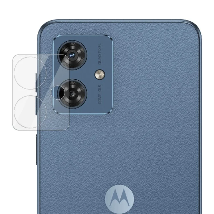 IMAK for Motorola Moto G54 5G Camera Lens Protector Integrated Tempered Glass Lens Film + Acrylic Lens Cap