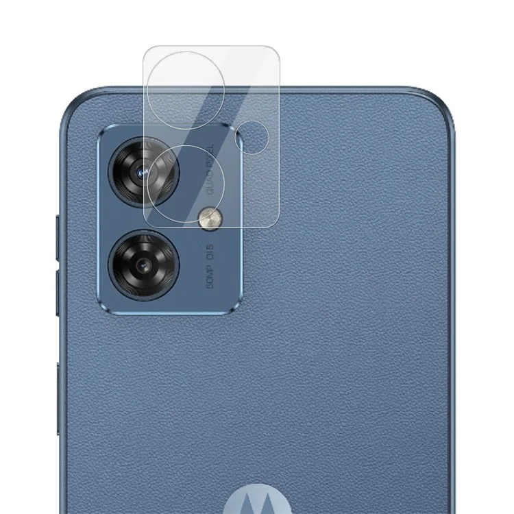 IMAK for Motorola Moto G54 5G Camera Lens Protector Integrated Tempered Glass Lens Film + Acrylic Lens Cap