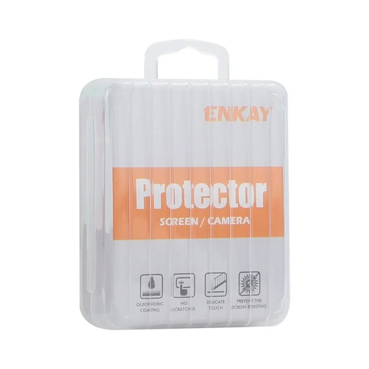 ENKAY HAT PRINCE 1 Set para iPhone 15 Pro / 15 Pro Max Protector de lente de cámara Decoración de cristales de Rhinestone Película trasera de lente - Azul bebé