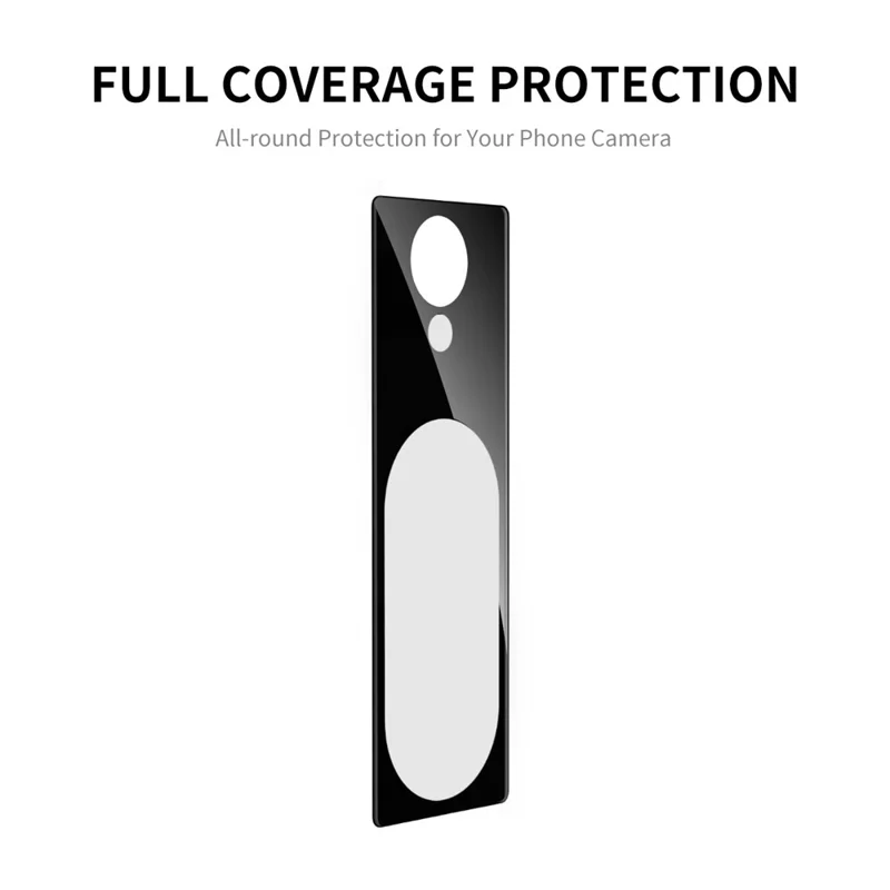 ENKAY HAT PRINCE 2pcs Per Google Pixel 8 Protettore Fotocamera Protettore Temped Glass Film Protettivo Per Lenti a Copertina Full Cover - Nero