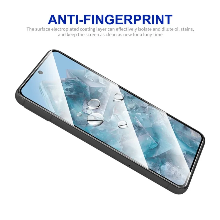 ENKAY HAT PRINCE 10Pcs pour Google Pixel 8 Pro Protecteur d'écran téléphonique Full Glue Silk Printing HD Clear Film