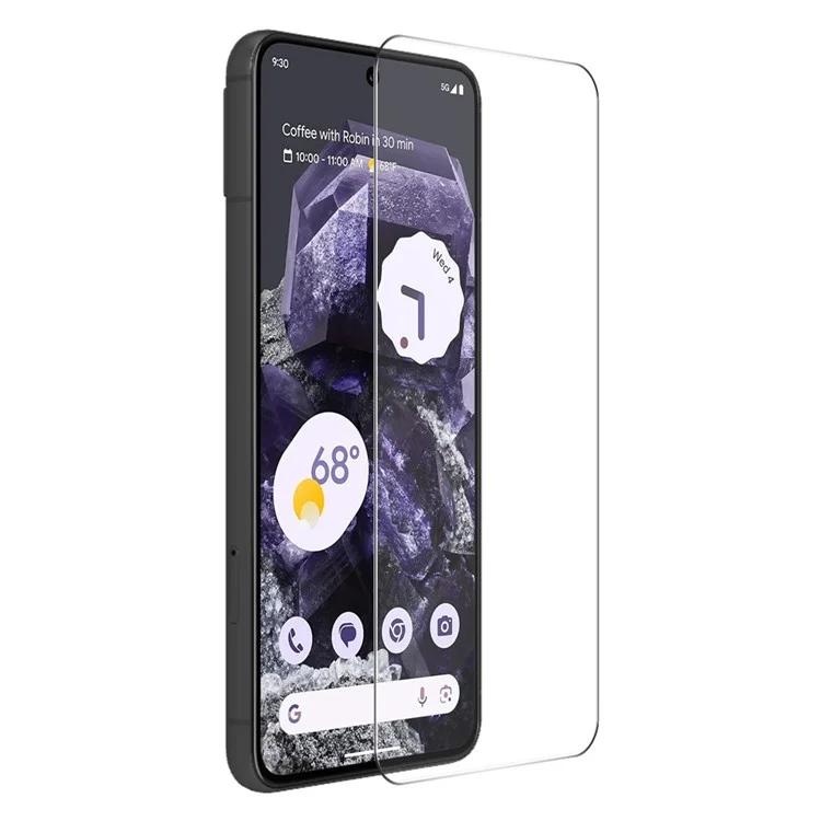 ENKAY HAT PRINCE per Google Pixel 8 Protezione dello schermo trasparente 0,26 mm 9H 2,5D Pellicola in vetro ad alta resistenza in alluminio-silicio