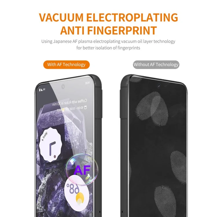 ENKAY HAT PRINCE per Google Pixel 8 Protezione dello schermo trasparente 0,26 mm 9H 2,5D Pellicola in vetro ad alta resistenza in alluminio-silicio