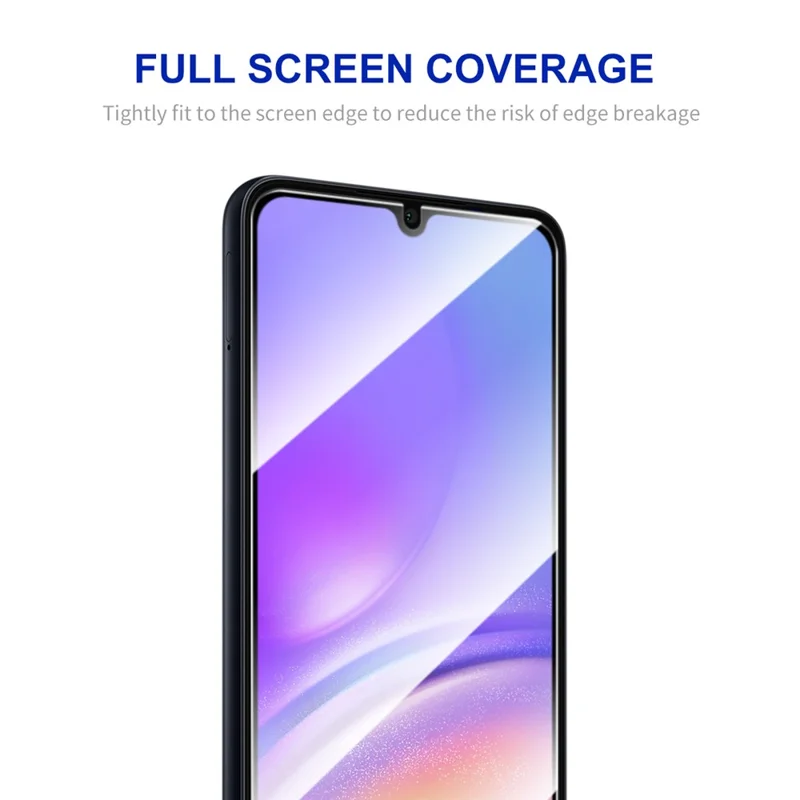 ENKAY HAT PRINCE لجهاز Samsung Galaxy A05 4G حامي شاشة شفاف فائق مع طباعة حريرية فيلم مقاوم للانفجار