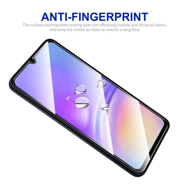 ENKAY HAT PRINCE لجهاز Samsung Galaxy A05 4G حامي شاشة شفاف فائق مع طباعة حريرية فيلم مقاوم للانفجار