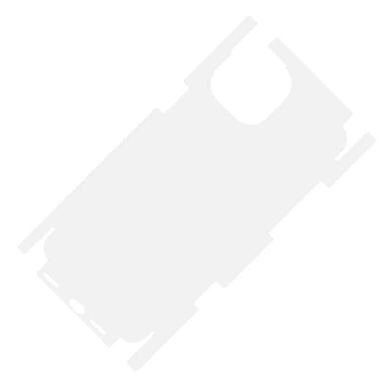 RURIHAI Per iPhone 15 Back Screen Protector Antigraffio Full AB Glue HD Clear PET Film