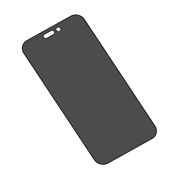 RURIHAI Für iPhone 15 Plus Handy Full Screen Protector 360-Grad Anti-Spionage Hochaluminium-Siliziumglas Bildschirmfilm