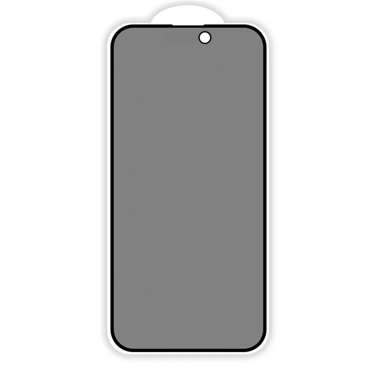 RURIHAI For iPhone 15 Pro Screen Film AG Matte High Aluminum-silicone Glass Anti-spy Screen Protector