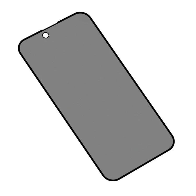 RURIHAI For iPhone 15 Pro Screen Film AG Matte High Aluminum-silicone Glass Anti-spy Screen Protector