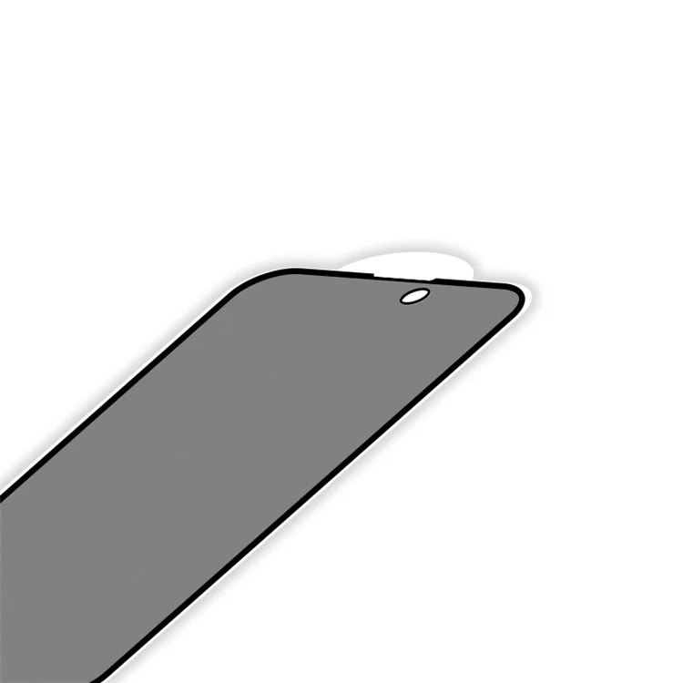 RURIHAI For iPhone 15 Pro Screen Film AG Matte High Aluminum-silicone Glass Anti-spy Screen Protector