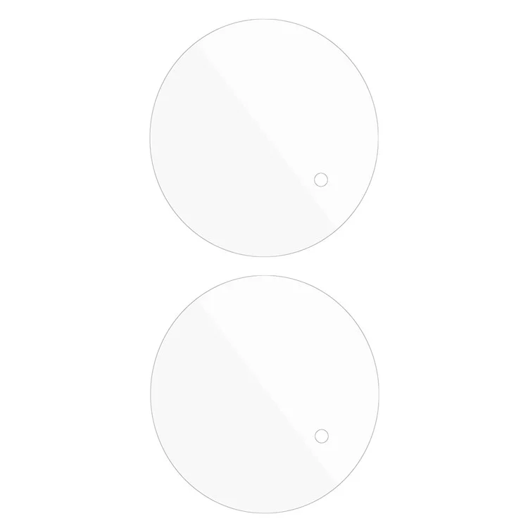 2 pezzi per Oppo Find N3 5G / OnePlus Open Camera Lens Protector Tempered Glass 2.5D Clear Lens Film
