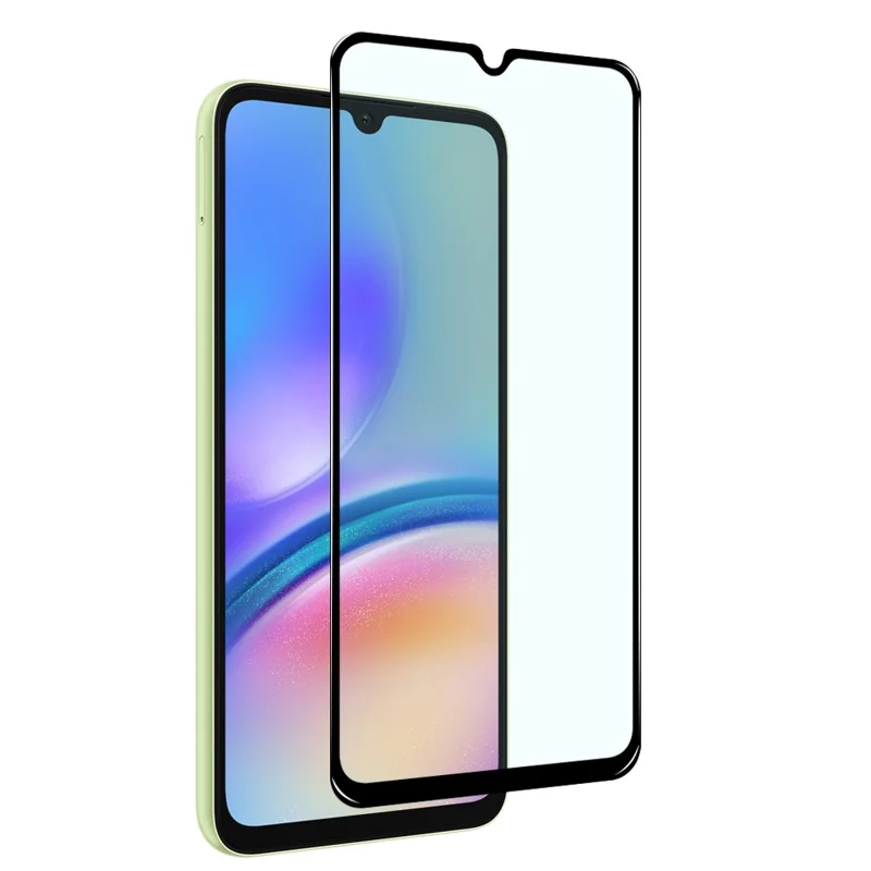 NORTHJO A+ Para Samsung Galaxy A05s 4G / A05 4G Protetor de Tela Completo 0,3 mm Serigrafia Completa Filme Cola - Preto