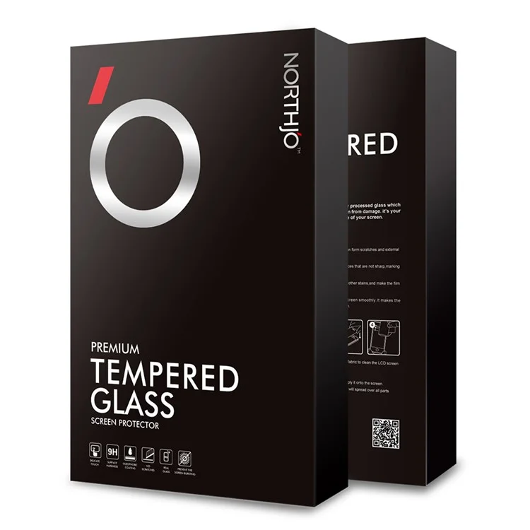 NORTHJO A+ Für Samsung Galaxy A05s 4G / A05 4G Displayschutzfolie Ultraklar Gehärtetes Glas - Transparent