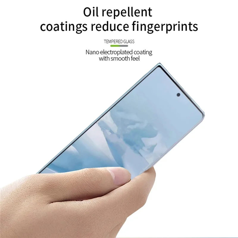 MOFI For Honor Magic Vs2 5G Hot Bending Tempered Glass 3D Curved Full Glue Screen Protector