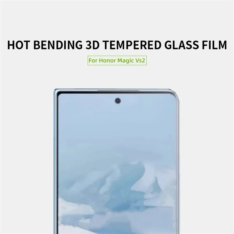 Protecteur d'écran en verre trempé PINWUYO For Honor Magic Vs2 5G Full Glue 3D Hot Bending