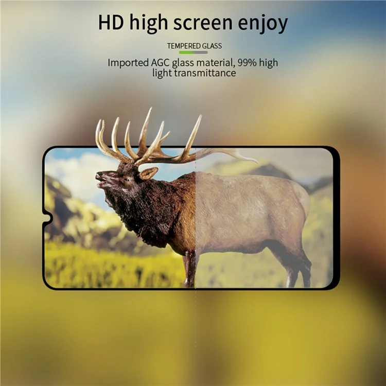 MOFI For Samsung Galaxy A15 5G JK Tempered Glass Film Series-1 Full Glue HD Clear Full Screen Protector