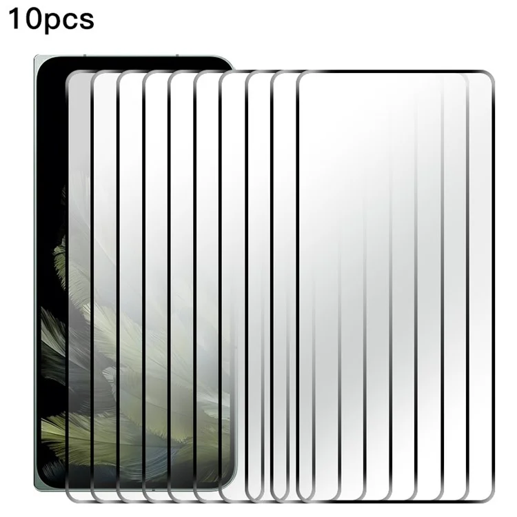 RURIHAI 10Stück für Oppo Find N3 5G Displayschutzfolie Kratzfest 2,5D 0,26mm hochwertiges Aluminiumsilikat-Glas