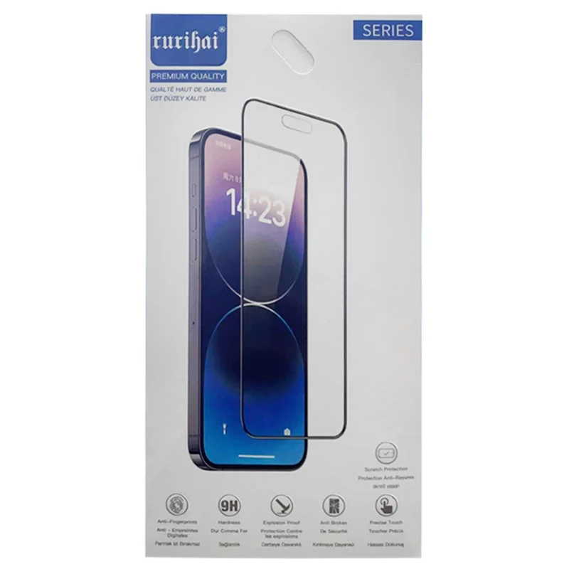 RURIHAI For Samsung Galaxy A15 4G 0.26mm Screen Protector High Aluminum-silicon Glass Ultra Clear Anti-explosion Film