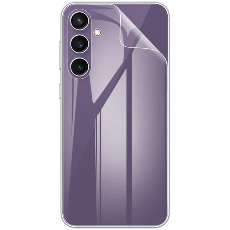 IMAK 2Pcs / Ensemble de film hydrogel III pour le protecteur d'écran arrière du Samsung Galaxy S23 FE Protecteur d'écran arrière en TPU transparent
