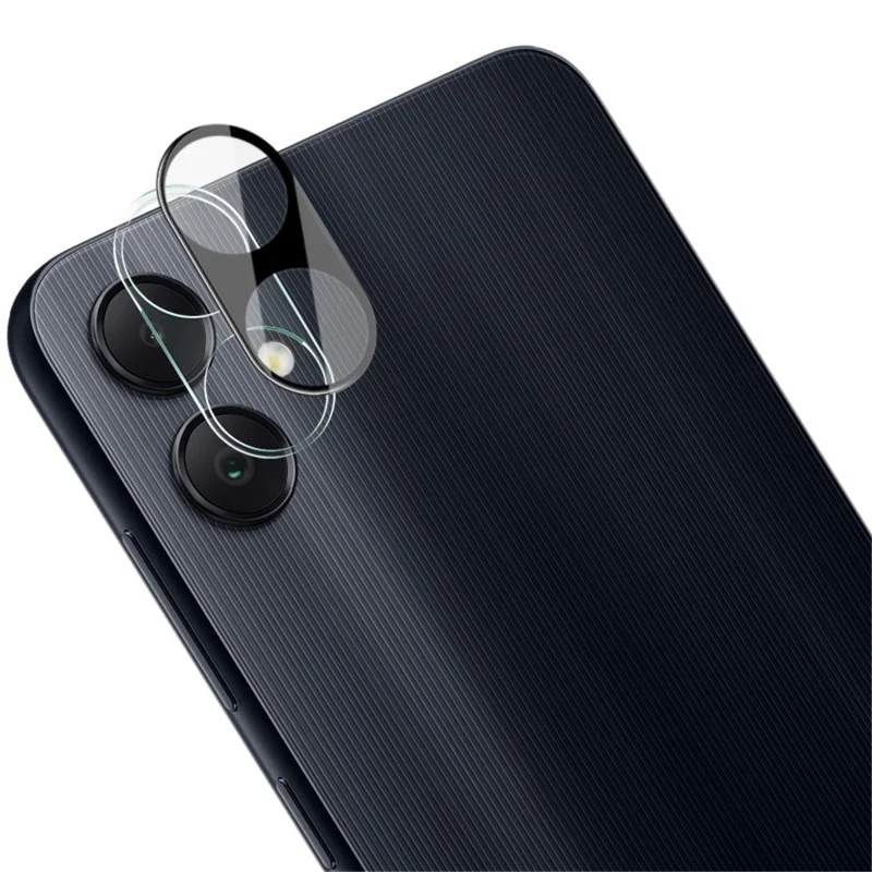 IMAK For Samsung Galaxy A05 4G Integrated Acrylic Lens Cap + Tempered Glass Rear Lens Film (Black Version)