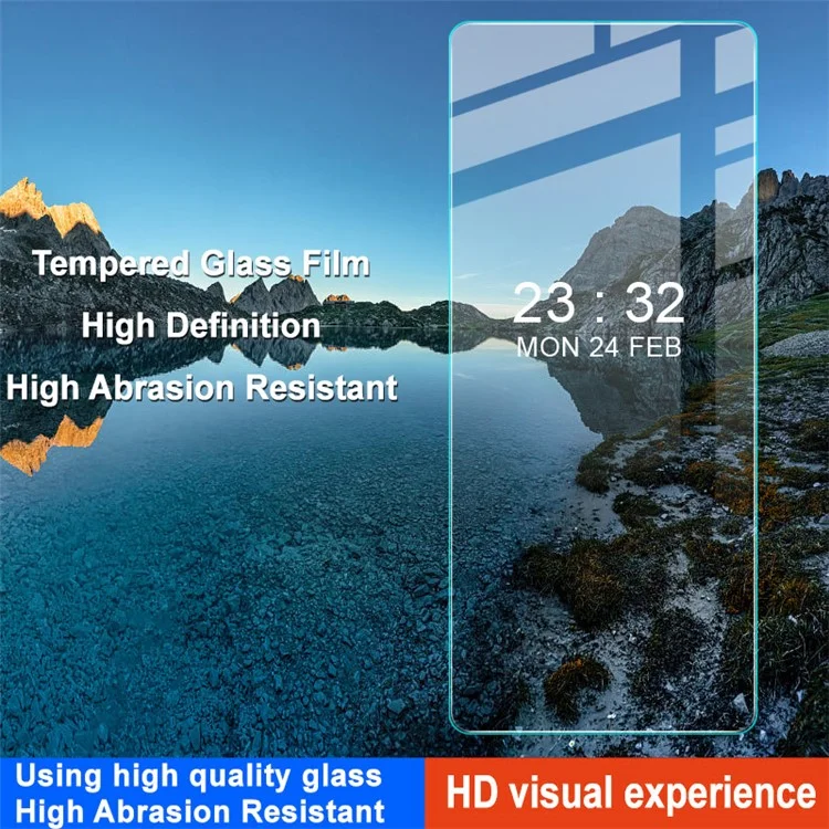 IMAK Série H para Xiaomi 14 Protetor de Tela de Vidro Temperado HD Claro Película de Tela
