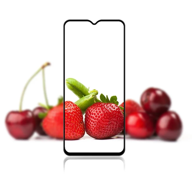 MOCOLO For Oppo A18 4G Tempered Glass Film Full Glue Silk Printing Full Screen Protector - Black