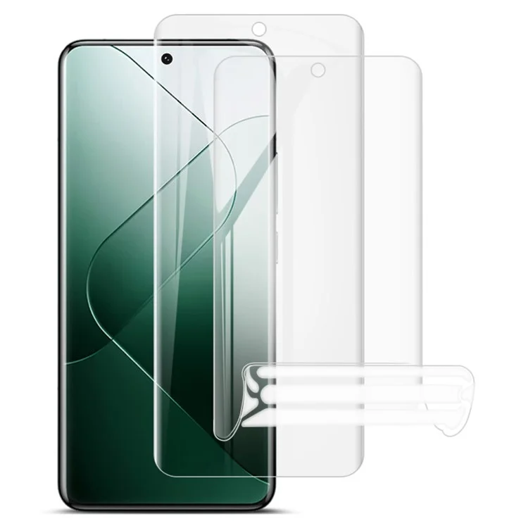 IMAK 2Pcs  /  Set Hydrogel Film III for Xiaomi 14 Pro / 14 Ultra Soft Screen Protector TPU Phone Screen Film
