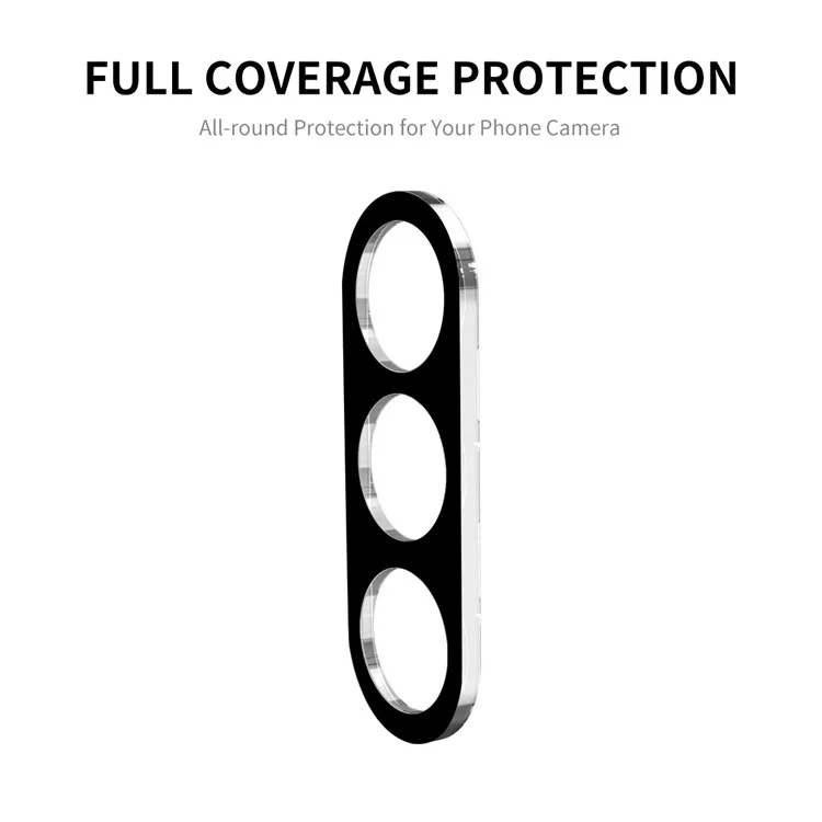 ENKAY HAT PRINCE For Samsung Galaxy A15 5G Camera Lens Protector Tempered Glass Lens Film - Black