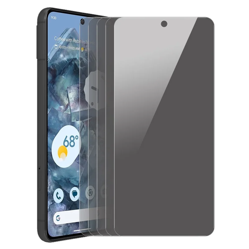 ENKAY HAT PRINCE 5 Protecteurs d'écran anti-épicherie pour Google Pixel 8 Pro Écran full-screen Pellicule de protection d'écran à 28 degrés 