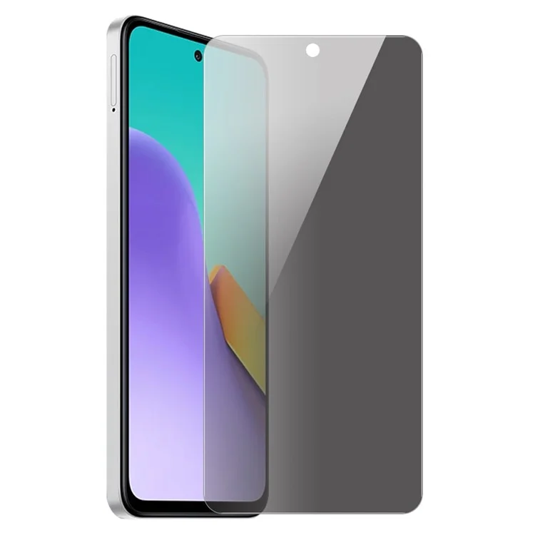 ENKAY HAT PRINCE Für Xiaomi Poco M6 Pro 5G / Redmi 12 4G / Redmi 12 5G (Global) Anti-Peep HD Clear Full Screen Protector