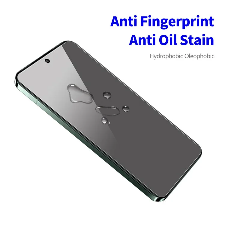 ENKAY HAT PRINCE Für Xiaomi Poco M6 Pro 5G / Redmi 12 4G / Redmi 12 5G (Global) Anti-Peep HD Clear Full Screen Protector