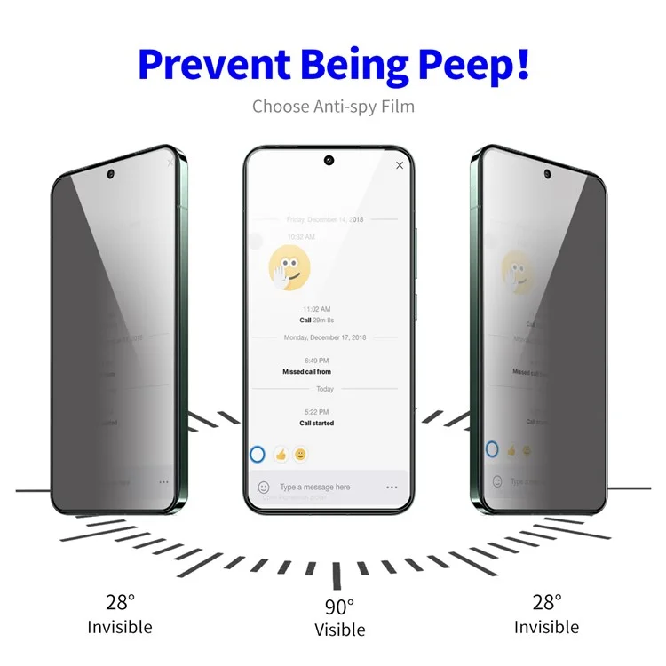 ENKAY HAT PRINCE for Samsung Galaxy F54 5G / M54 5G Screen Protector 28-degree Anti-peeping Tempered Glass Film