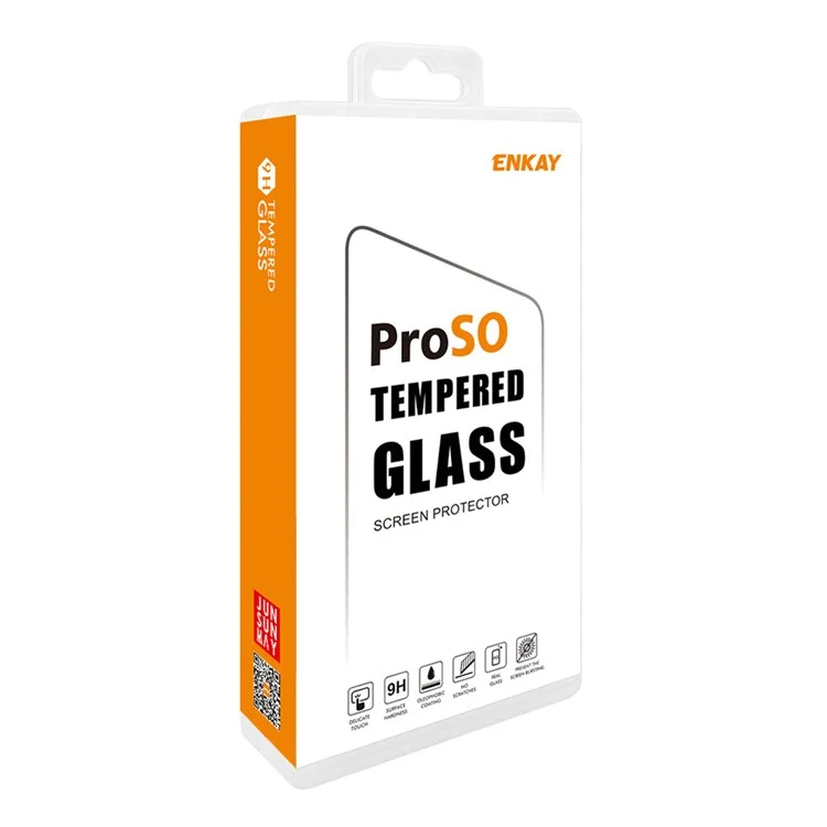 ENKAY HAT PRINCE 5Pcs für Xiaomi Poco M6 Pro 5G / Redmi 12 4G / 5G (Global) Datenschutzbildschirmschutz Seidendrucktemperiertes Glas-Film