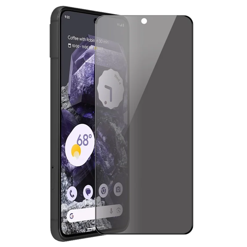 ENKAY HAT PRINCE for Google Pixel 8 Anti-glare Screen Protector Shatterproof 28-degree Privacy Tempered Glass Film