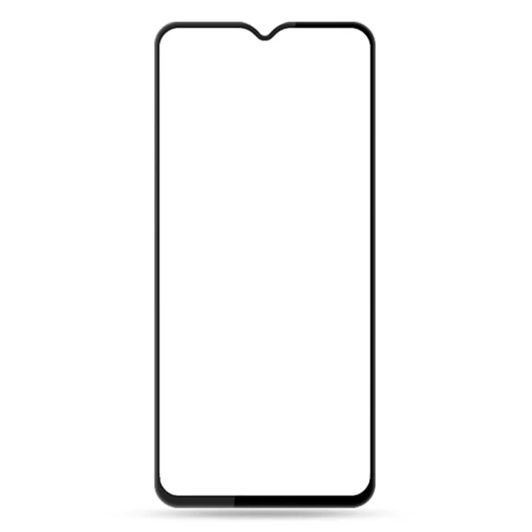 AMORUS 2Pcs For Oppo A38 4G Screen Protector 9H Anti-explosion Tempered Glass Film - Black