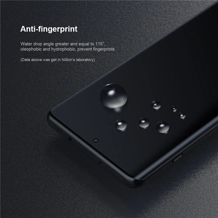NILLKIN 2 pezzi per OnePlus Ace 2 Pro 5G Pellicola protettiva per lo schermo Anti-graffio Bordi curvi PMMA 