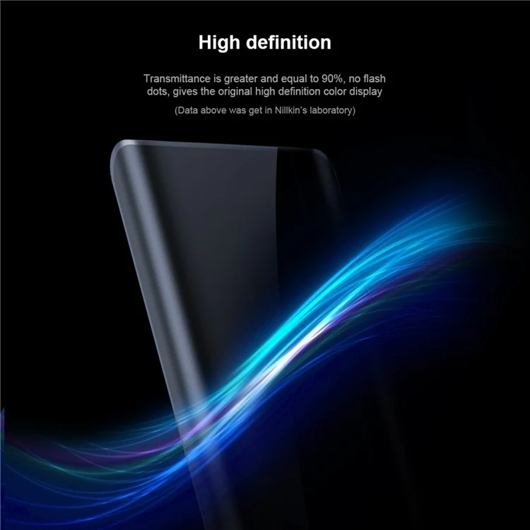 NILLKIN 2 pezzi per OnePlus Ace 2 Pro 5G Pellicola protettiva per lo schermo Anti-graffio Bordi curvi PMMA 