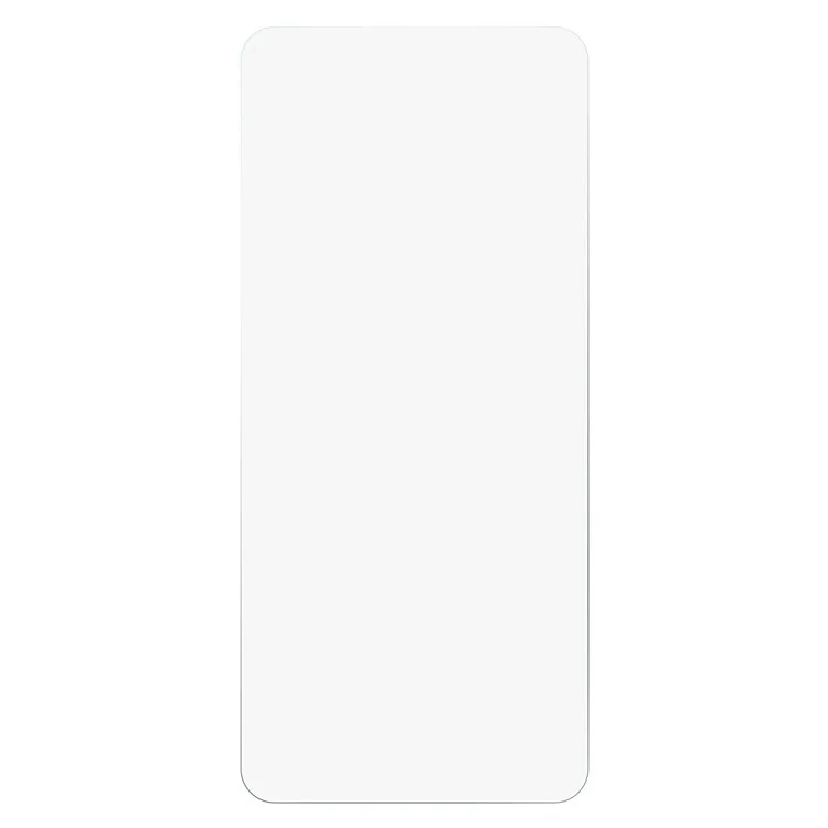 Protetor de tela para Xiaomi Poco X6 - Filme de vidro antiarranhões de alta alumínio-silício com borda em arco de 2,5D
