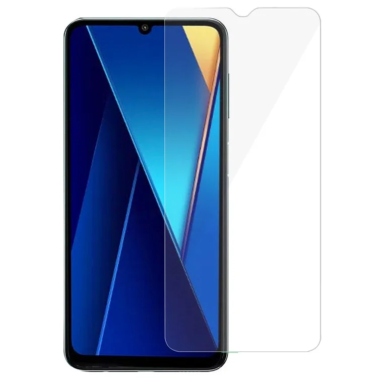 Für Xiaomi Redmi 13C 4G / 5G / 13R 5G / Poco M6 5G / Poco C65 4G Displayschutzfolie 0,25 Bogen Kantenglas Klarer Film
