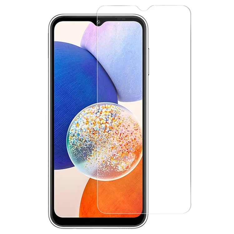 Para Samsung Galaxy A15 4G / A15 5G Película de Vidrio Templado 0.25 Protector de Pantalla Transparente de Borde de Arco