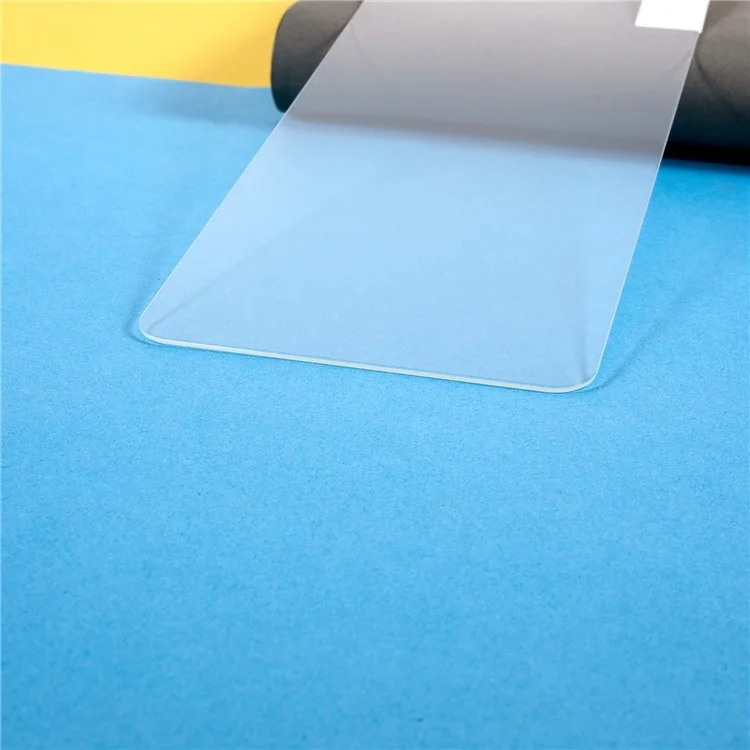 Para Xiaomi Redmi A3 4G / Poco C61 4G / A3+ Protector de Pantalla Transparente de Alta Vidrio de Aluminio y Silicio 2.5D Borde Arqueado Película