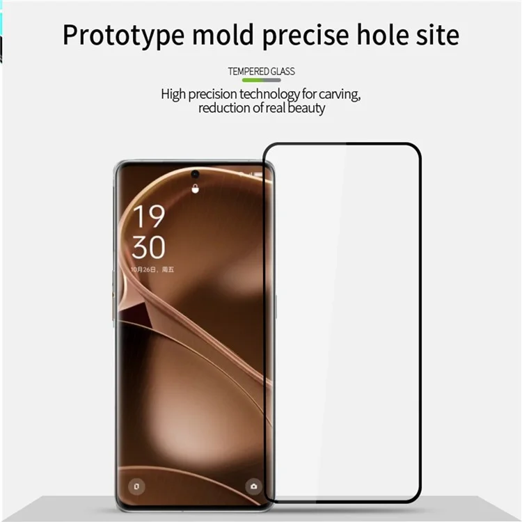Película de cristal templado MOFI Serie JK-1 para Xiaomi Poco X6 5G Protector de pantalla 2.5D Ultra Clear Película con pegamento completo 