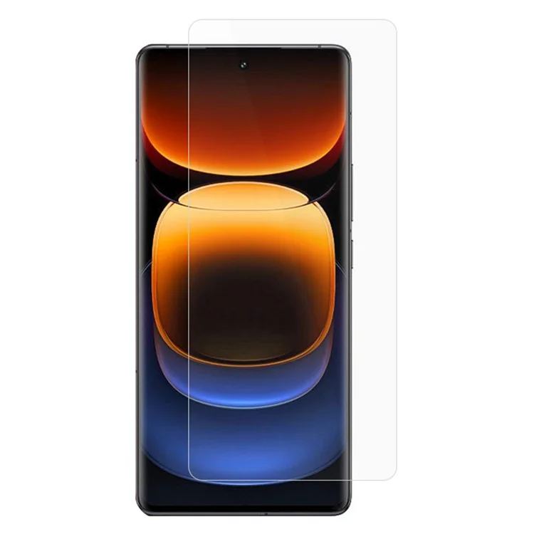 Für vivo iQOO 12 Pro 5G Bildschirmschutz Hochdurchlässiges Hartglas-Schutzfilm
