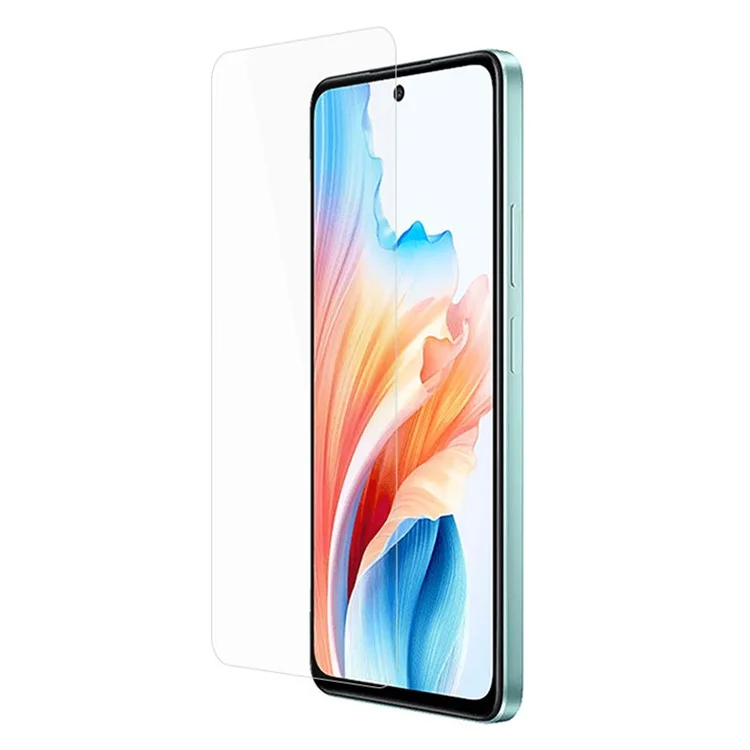 Para Oppo A79 5G / A2 5G Protetor de Tela de Telefone 0,3 mm Borda em Arco Película Antirrisco de Vidro Temperado