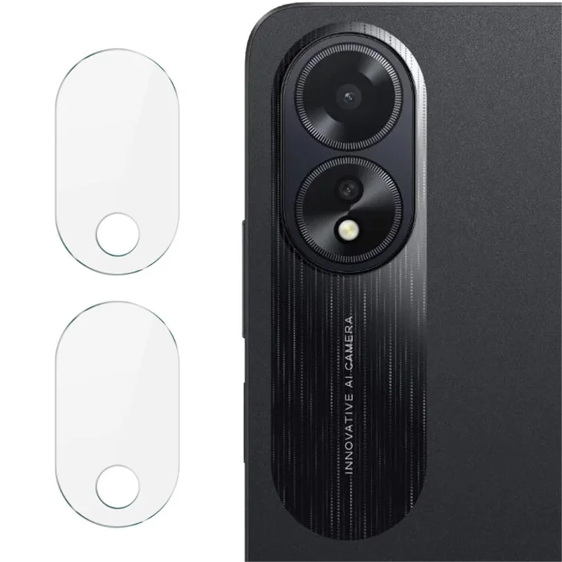 IMAK 2 pièces / Ensemble pour Oppo A38 4G Anti-Rayures HD Clear Phone Rear Lens Protector Camera Lens Film