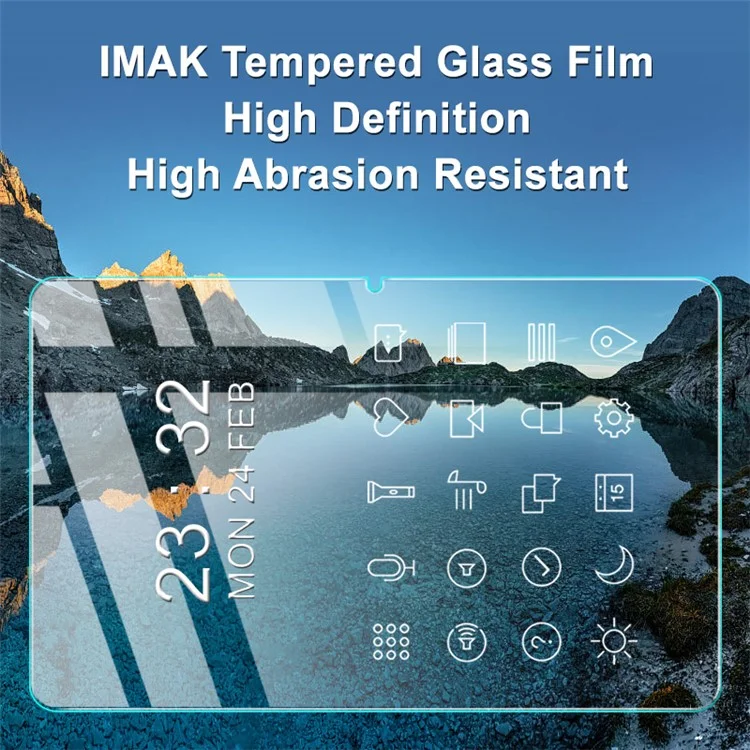 IMAK Série H para Xiaomi Redmi Pad SE Tablet Protetor de Tela Vidro Temperado Ultra Claro Filme
